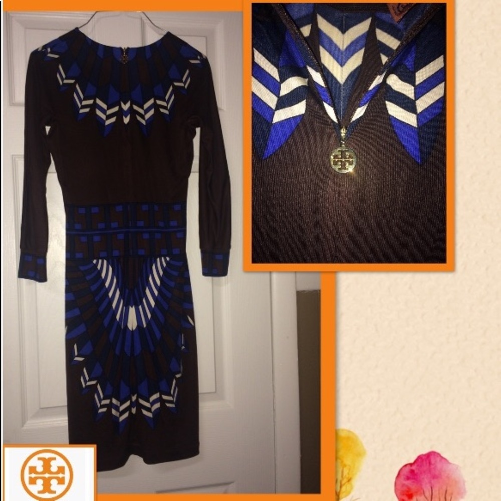 AUTHENTIC TORY BURCH🧡FALL/WINTER SILK DRESS